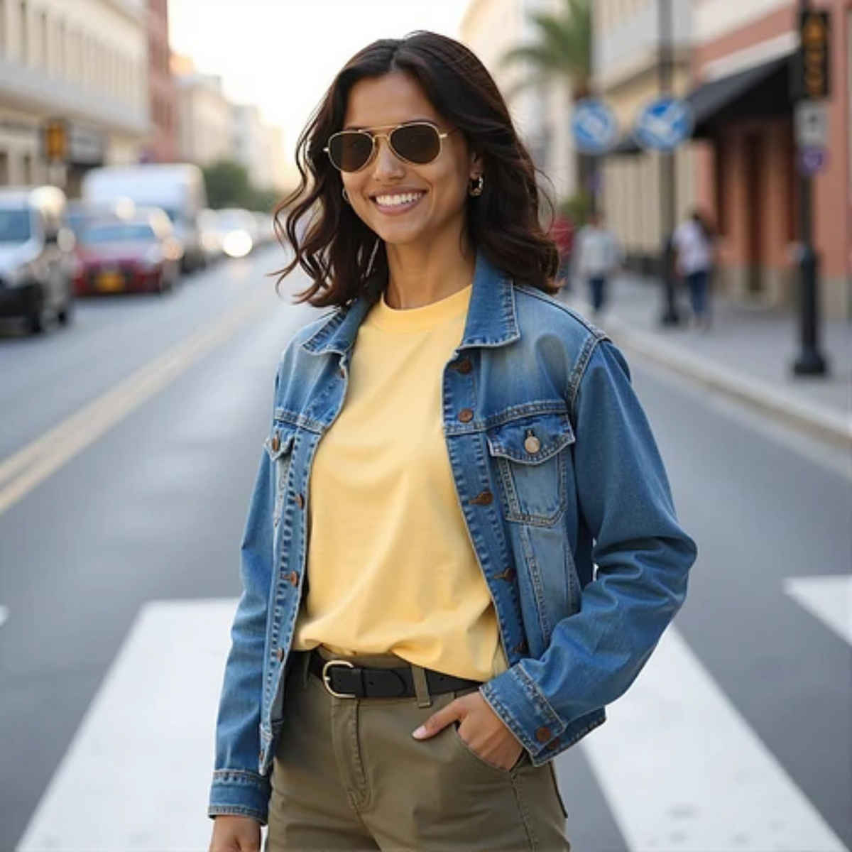 Vincent Chase By Lenskart Unisex Solid Metal Round Sunglasses | Gold - M