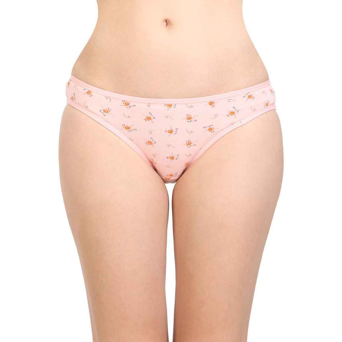 Bodycare Women High Cut Panty Printed Premium Cotton | Assorted - XL