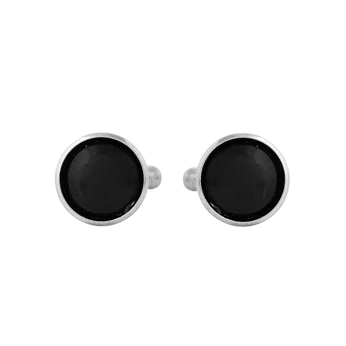 Voylla Men's Textured Alloy Accessory Gift Set | Black - Free Size