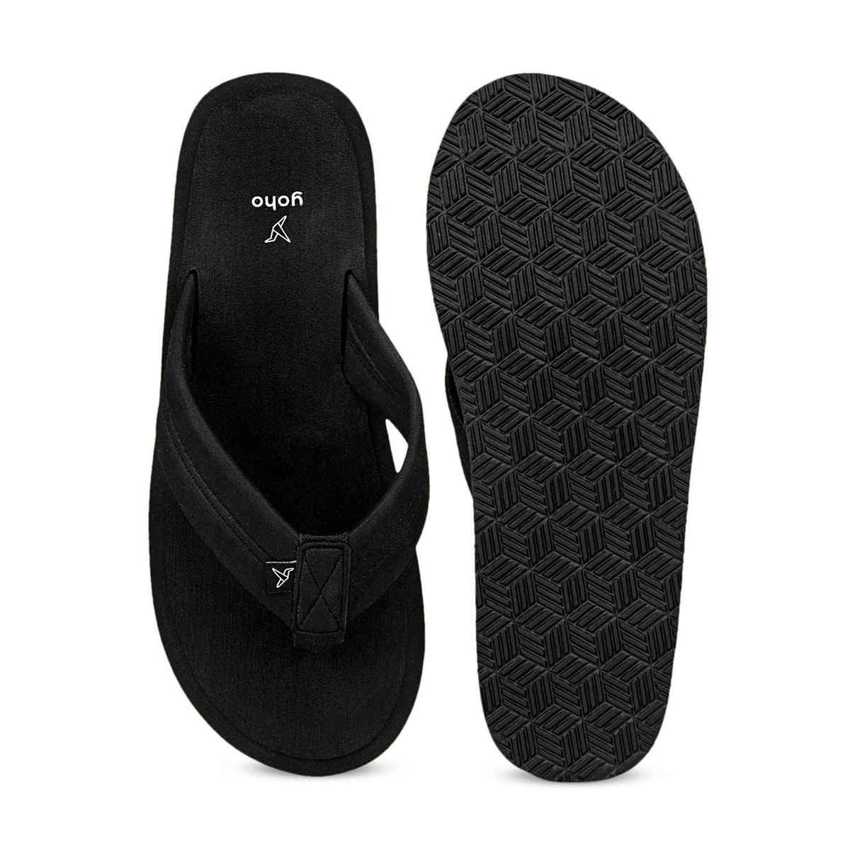 Yoho Women Slippers Bubbles | Classic Black | UK 5