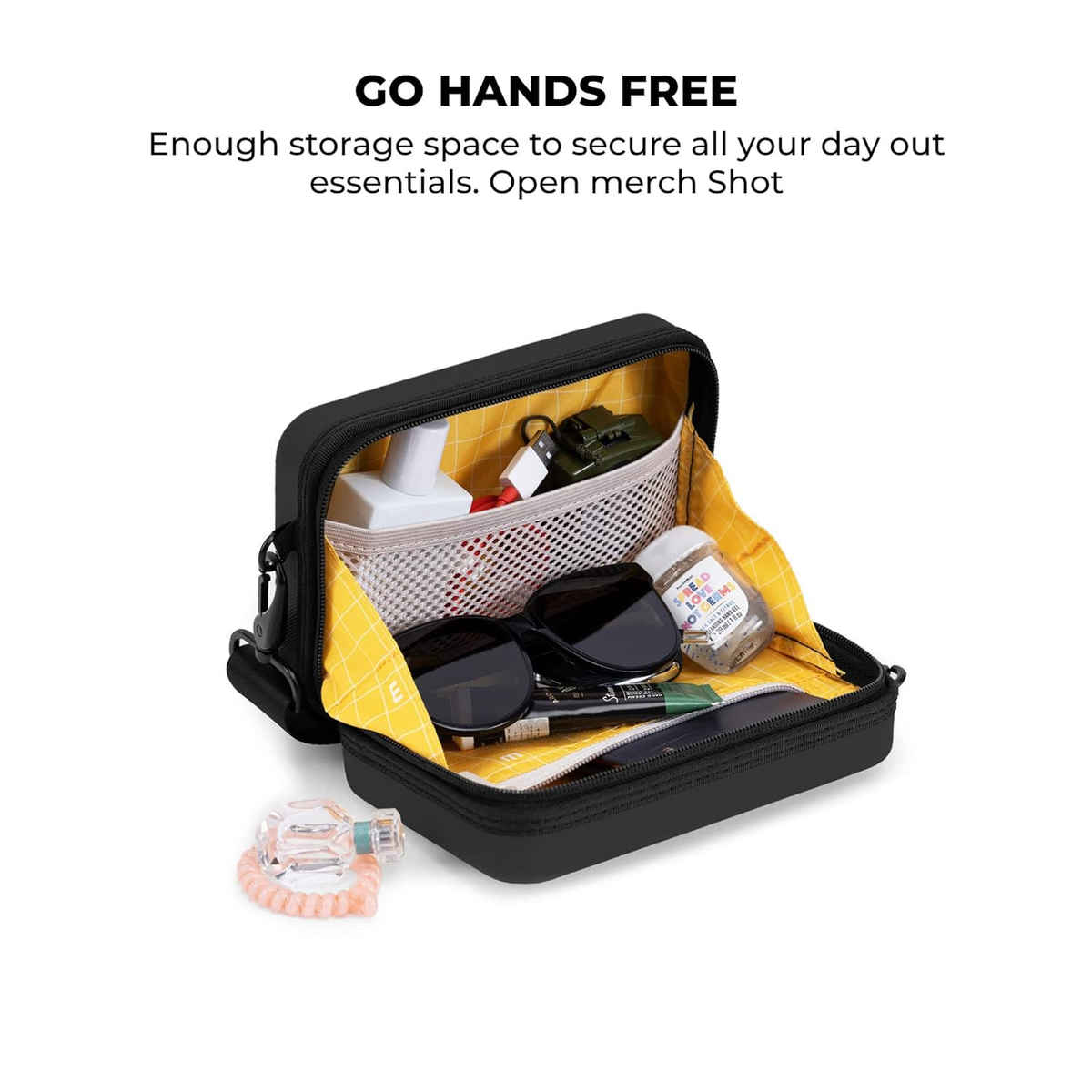 Mokobara Unisex Solid PC Travel Bag | Black - Free Size