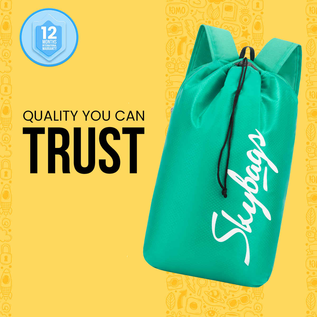 Skybags String Daypack 02 | Teal