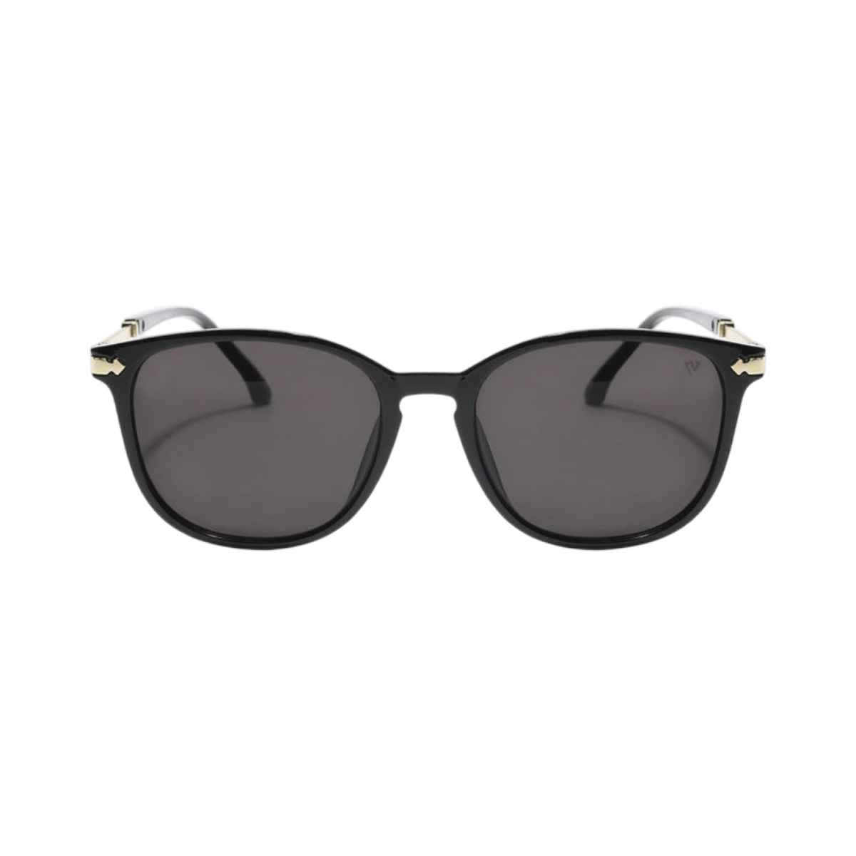 Voyage Women's Plastic Wayfarer Sunglasses | Black - L