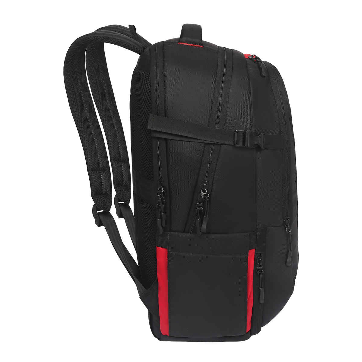 Urban Tribe Unisex Solid Polyester 21 L Laptop Backpack | Black - 15.6 Inches