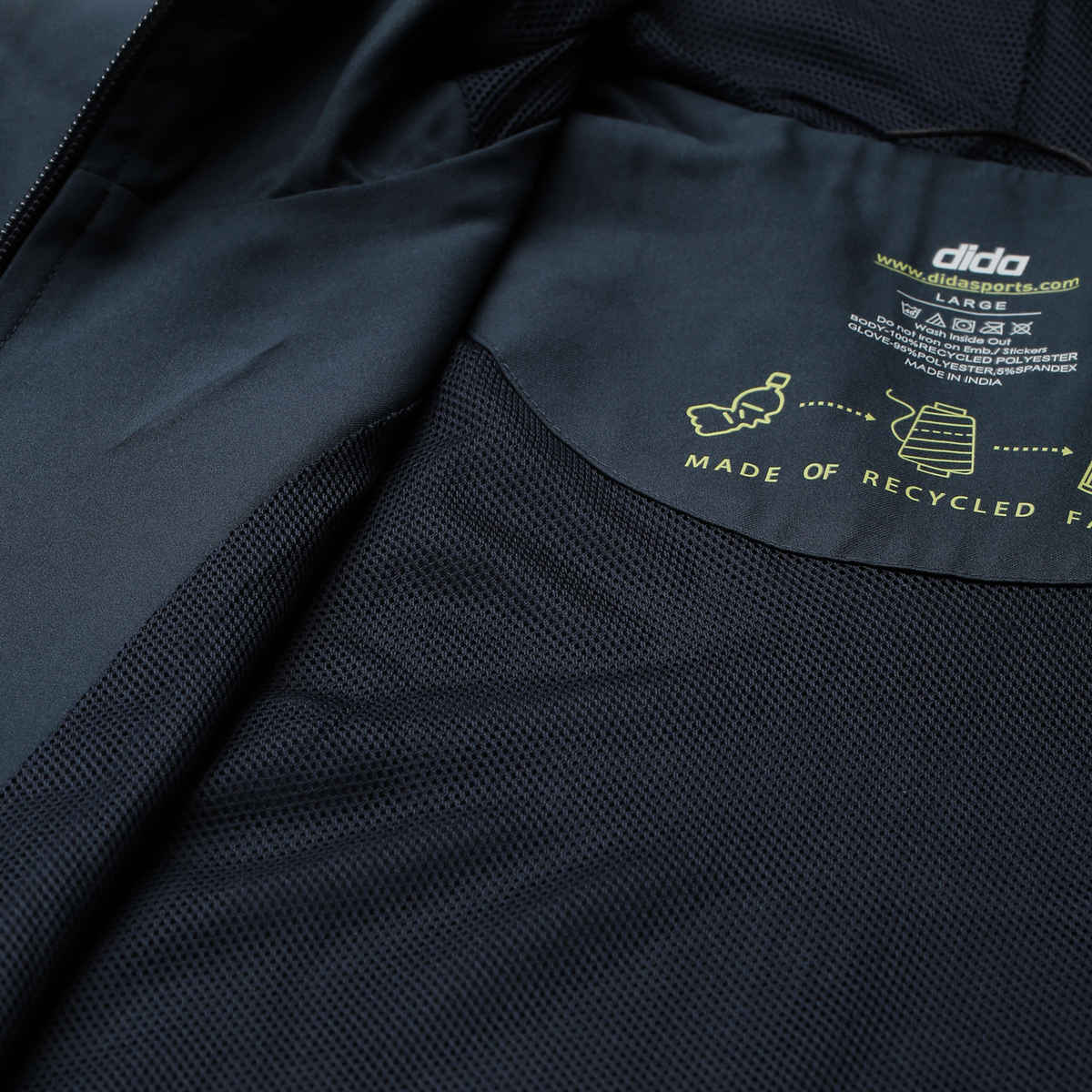 Dida Men's Sports Track Suit | Regular Comfortable Stretchable Dry-Fit | Navy - L