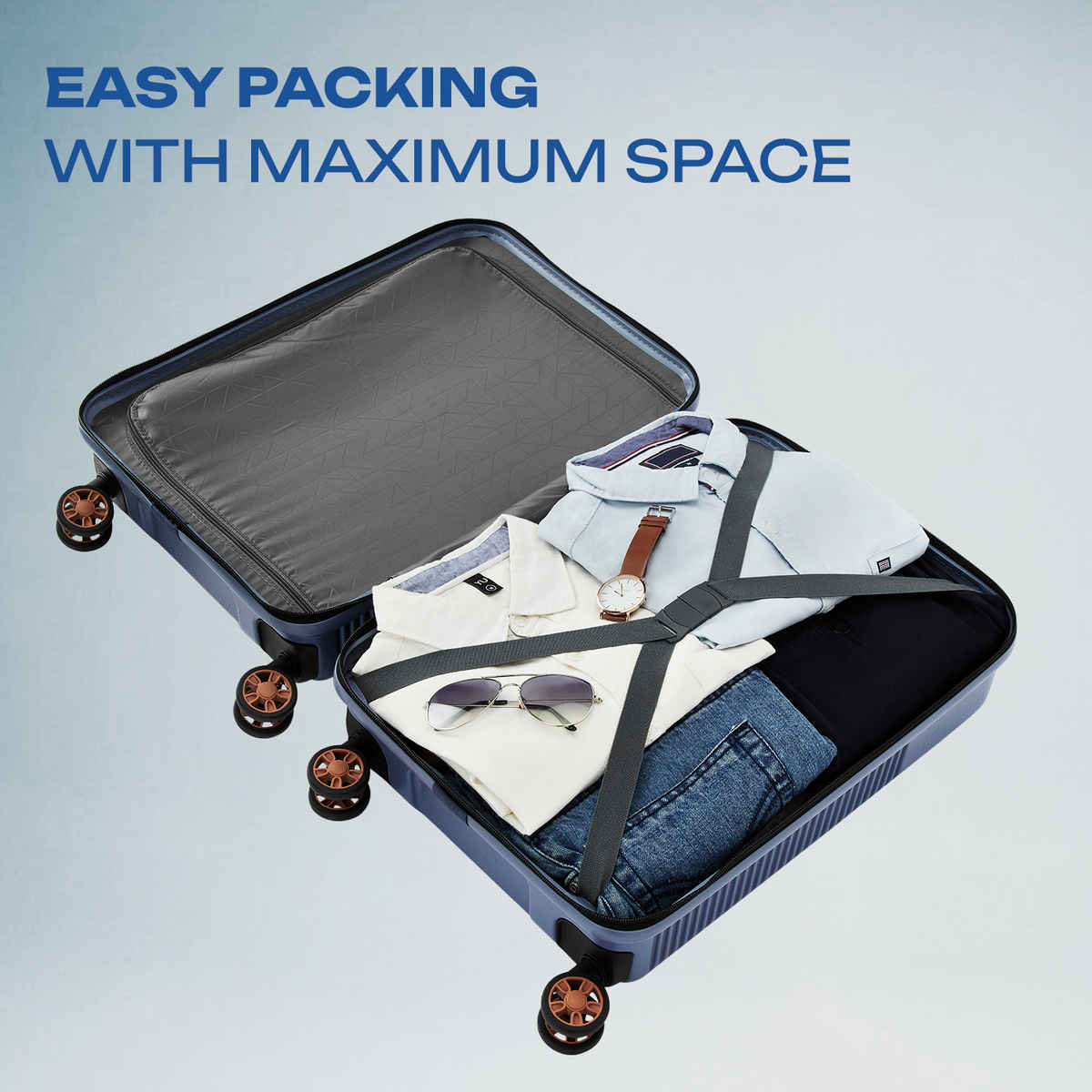 Safari Aeon Cabin Luggage with Laptop Compartment | Flintstone