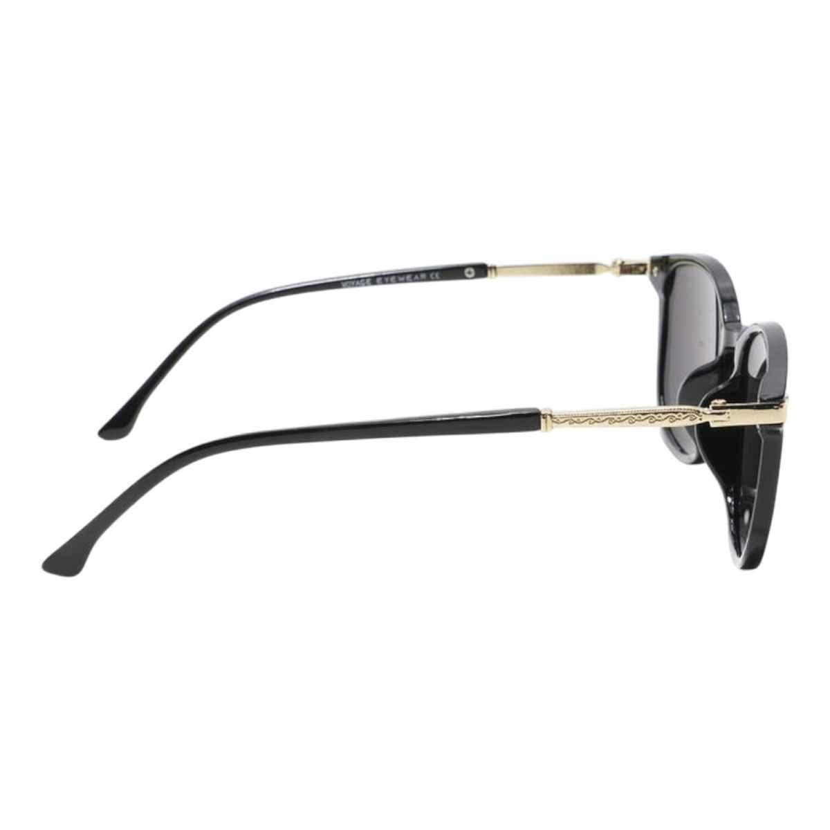 Voyage Women's Plastic Wayfarer Sunglasses | Black - L