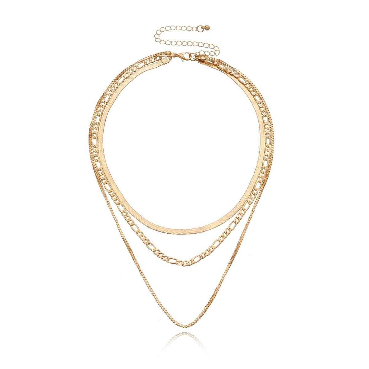 Just Lil Things Artifical Gold Necklace | jltn0787
