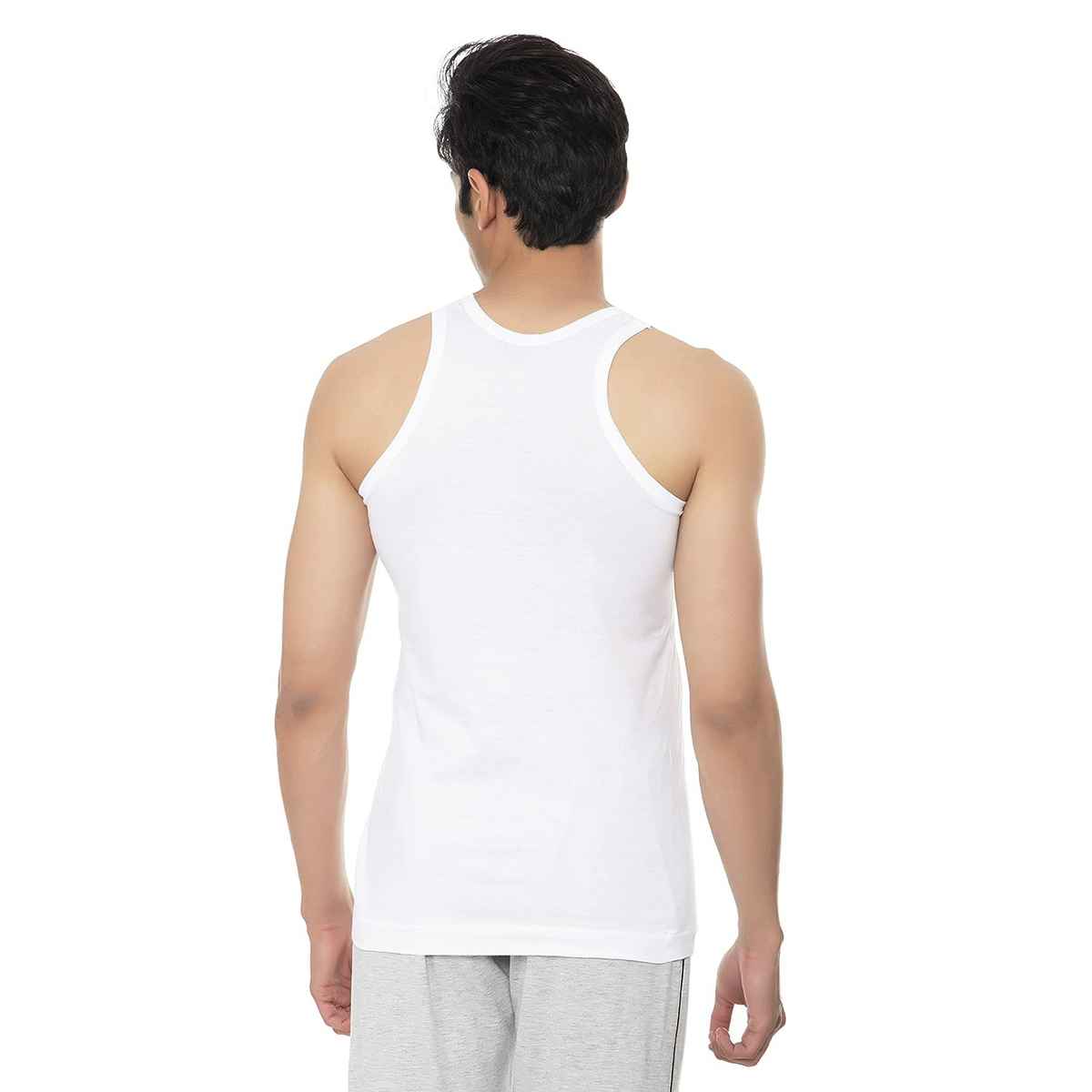 Amul Comfy Men's Vest | White - 100