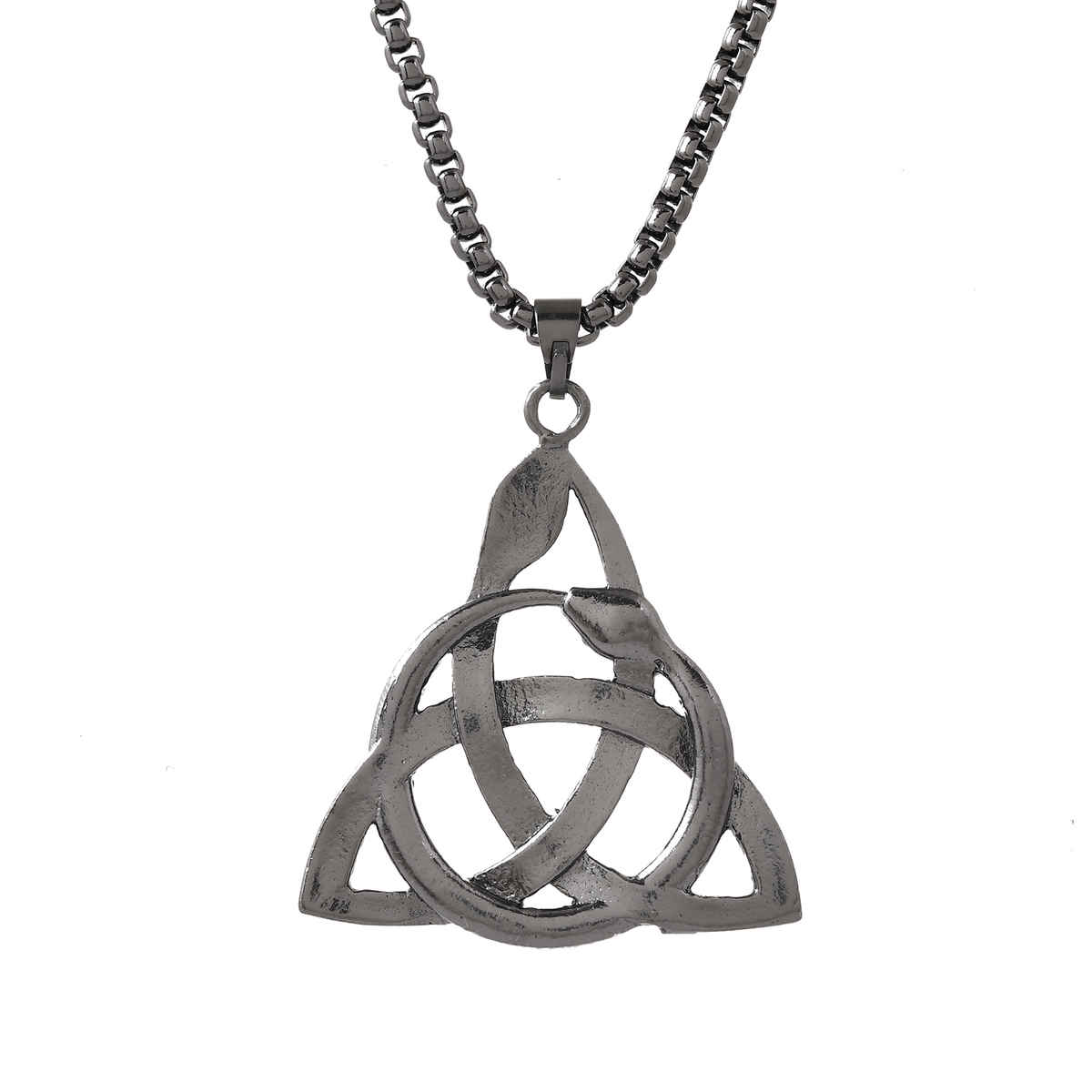 Voylla Eclipse Serpentine Black Men s Pendant