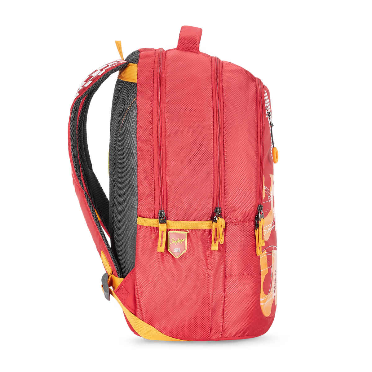 Skybags Lumous Laptop Backpack | Red 40 L