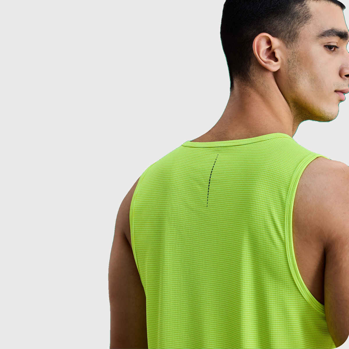 Boldfit Men's Vest Breathable Sando for GymRunning Baniyan | Green - XL