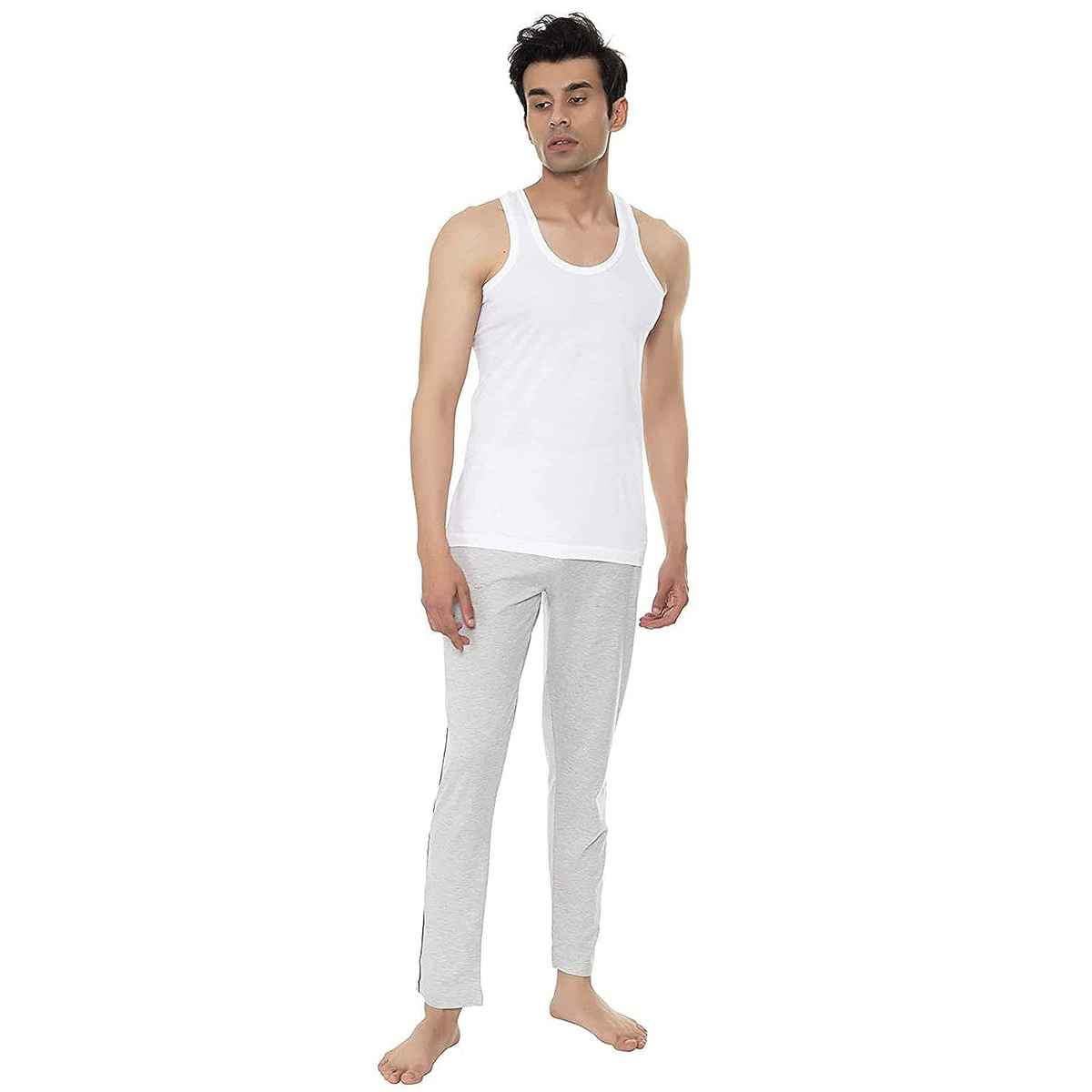 Amul Comfy Men's Vest | White - 100