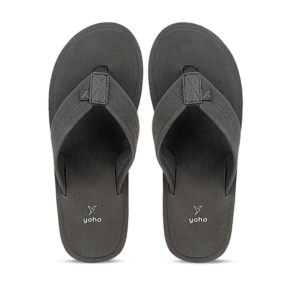 Yoho Men Slippers Bubbles | Monsoon Grey | UK 7