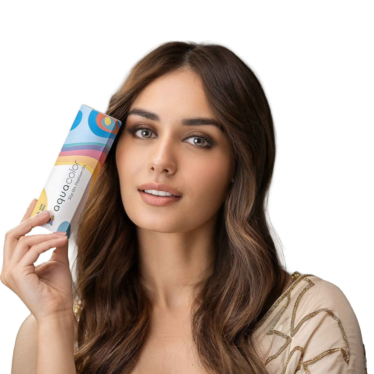 Aquacolor Candy Pack with Zero Power Daily Disposable Lens Spicy Gray