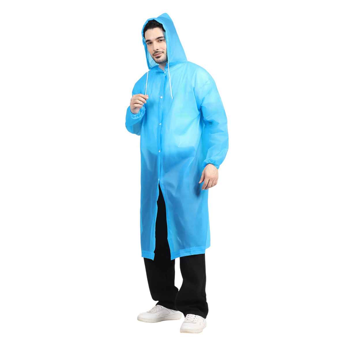 Citizen EVA Raincoat Poncho - Blue-CP04