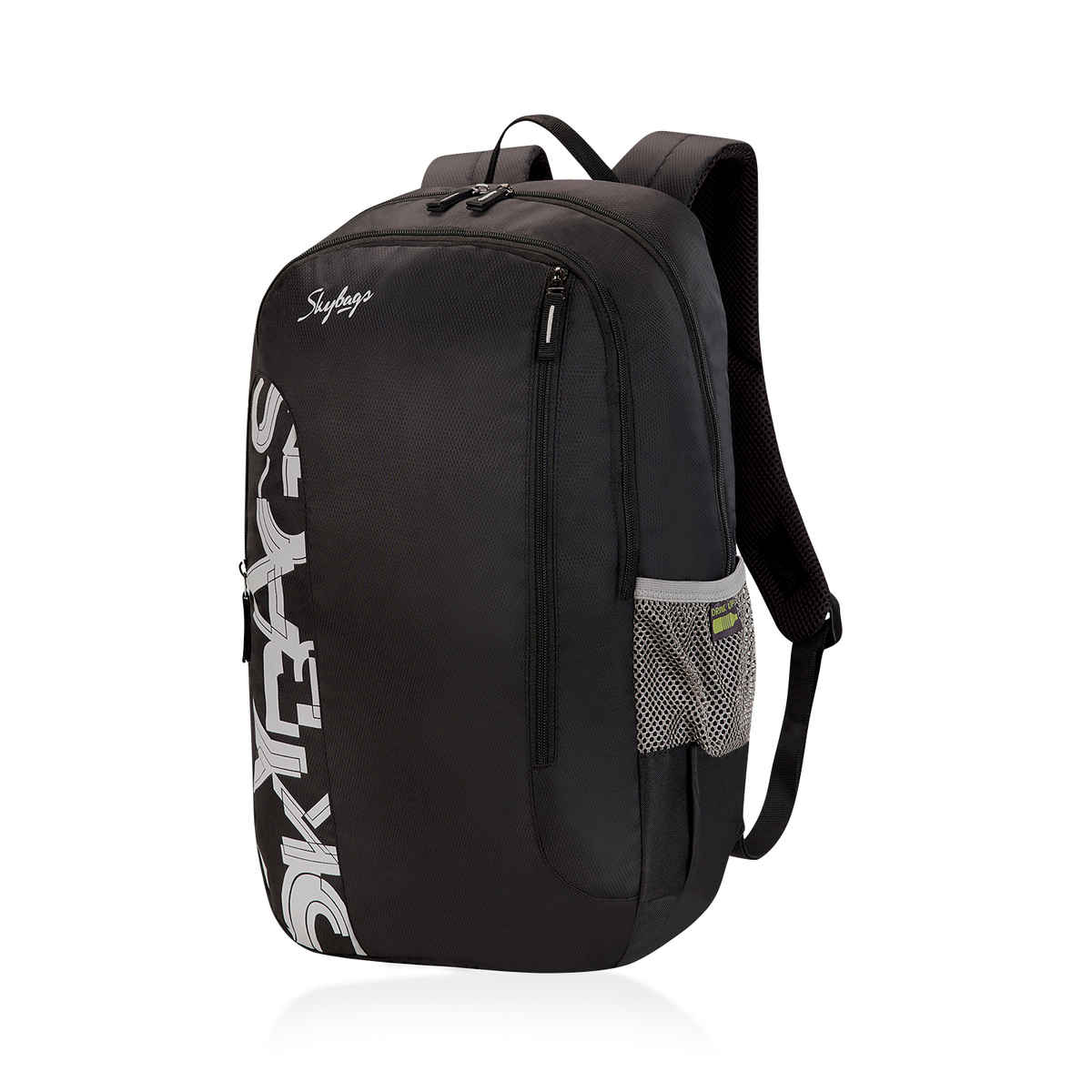 Skybags Unisex Polyester 21.65 L Backpack | Black