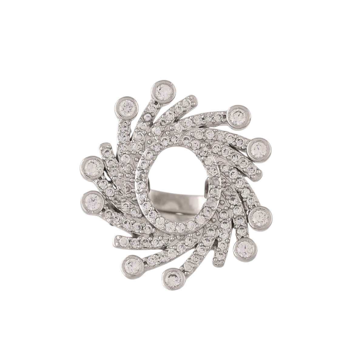 Voylla Fireworks Halo Glitter Ring