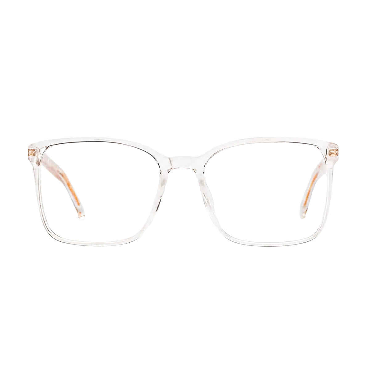 Lenskart BLU Unisex Zero Power Computer Glasses| Medium | Transparent - 135 mm