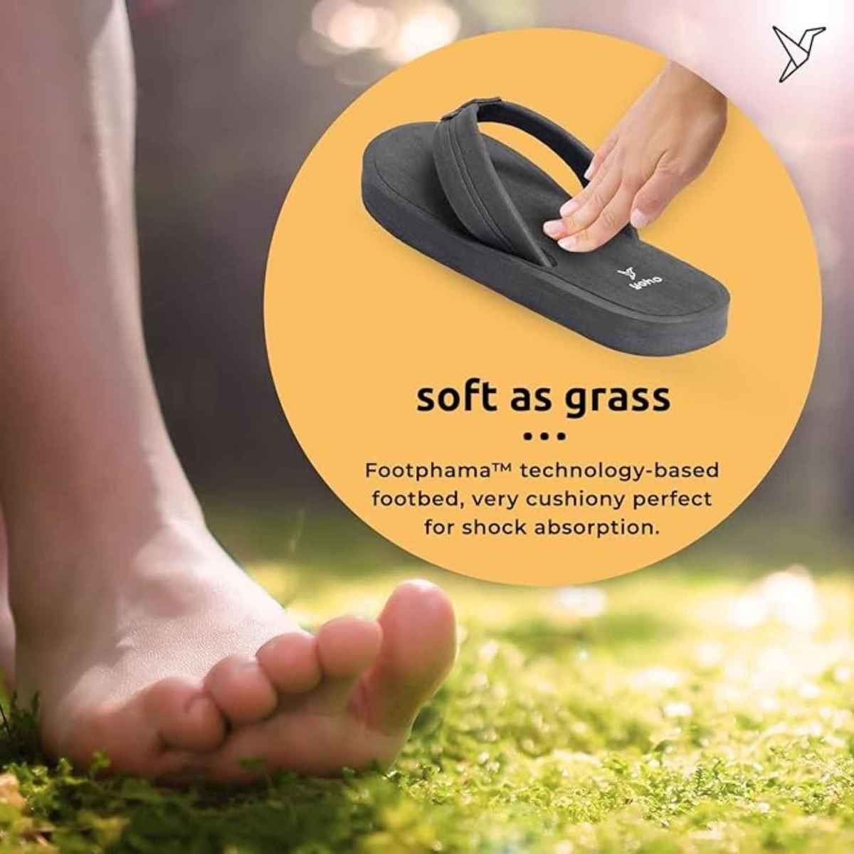 Yoho Men Slippers Bubbles | Monsoon Grey | UK 7