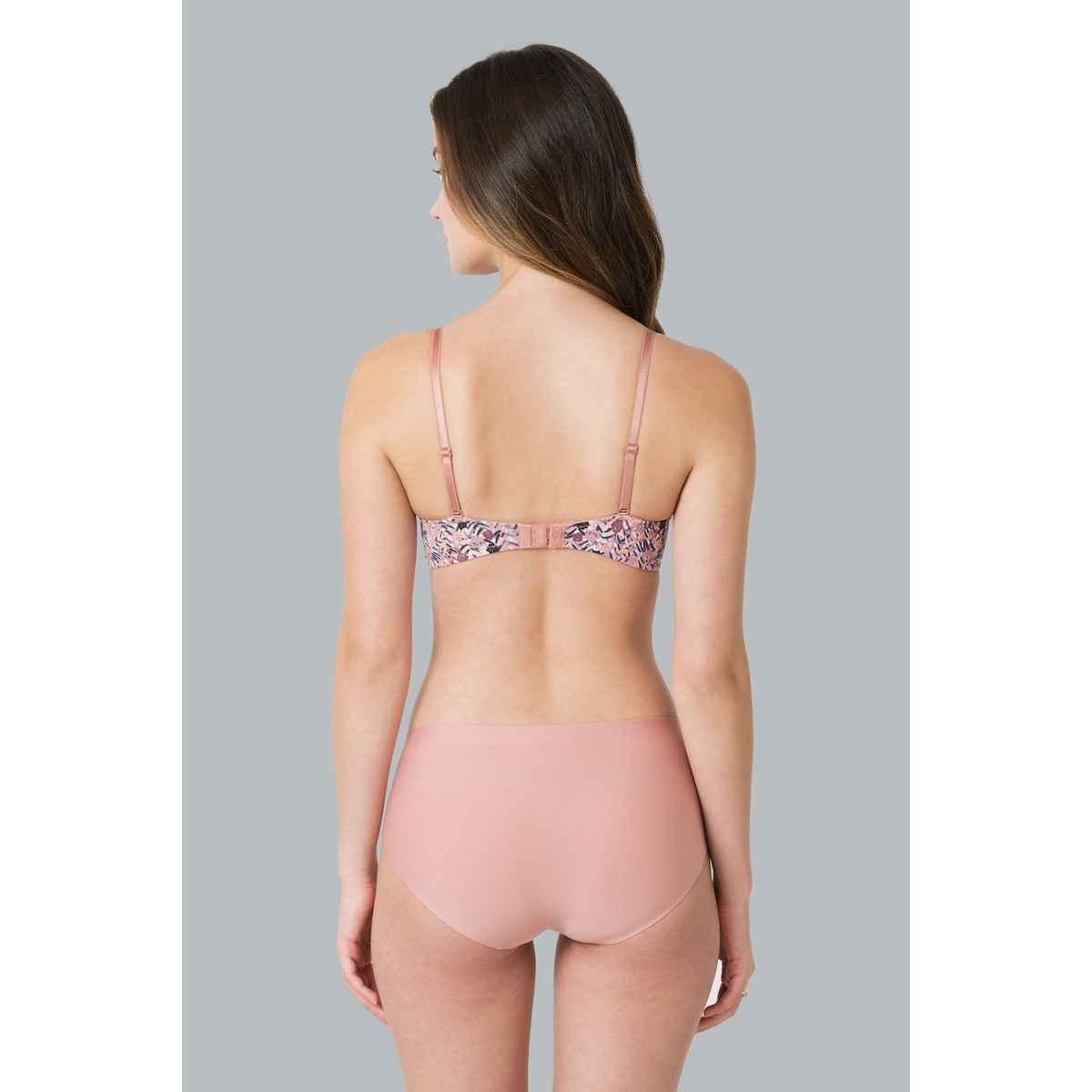 Van Heusen Women Peach No Visible Panty Line Easy Stain Release Gusset Hipster Panty - S/M