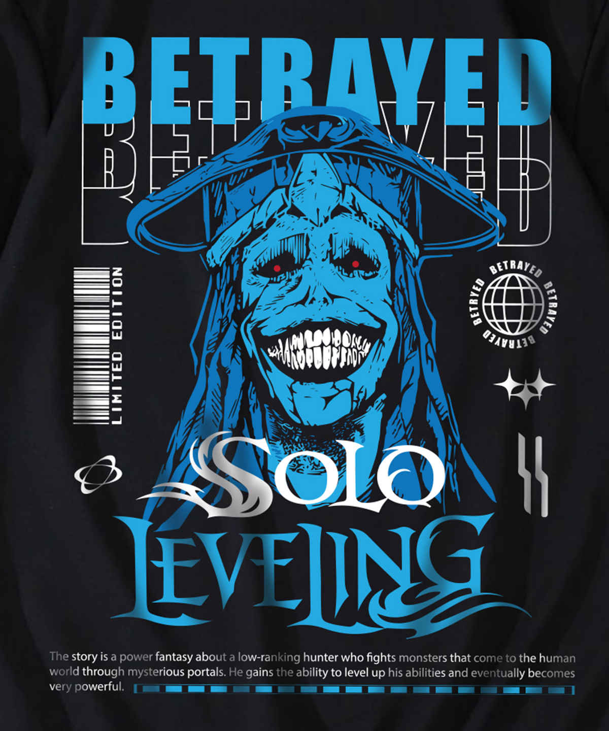 De Tees Men's Sweatshirt | Solo | Black - M