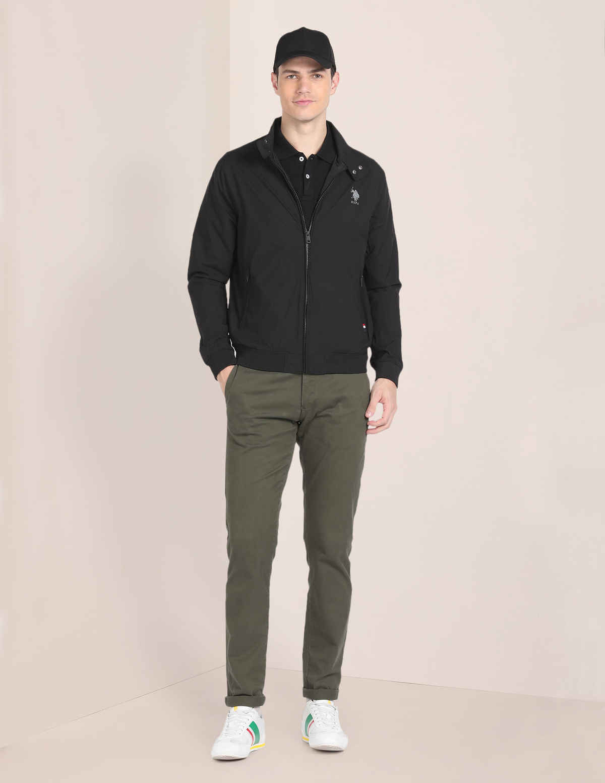 U.S. Polo Assn. Men's Jackets | Black - L