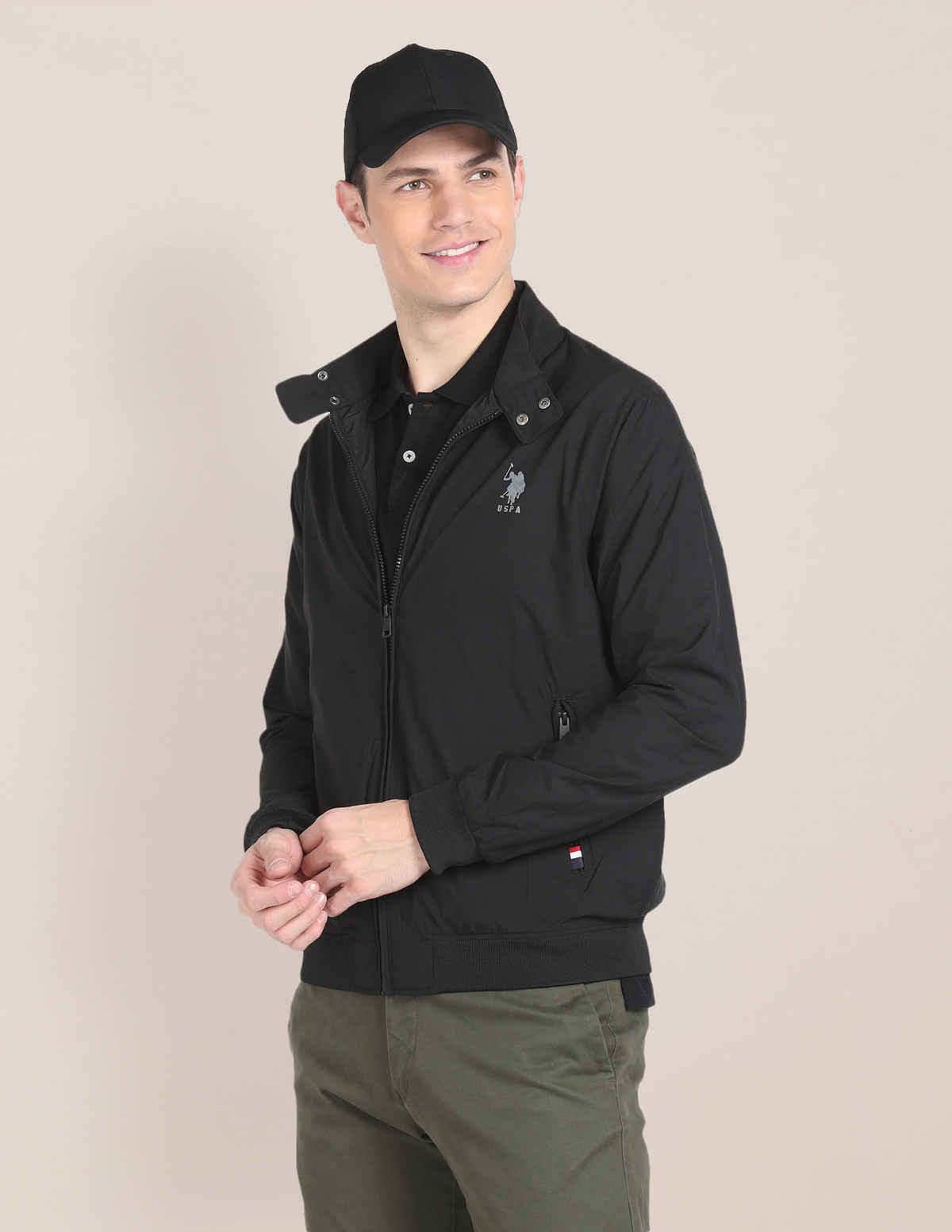 U.S. Polo Assn. Men's Jackets | Black - XL