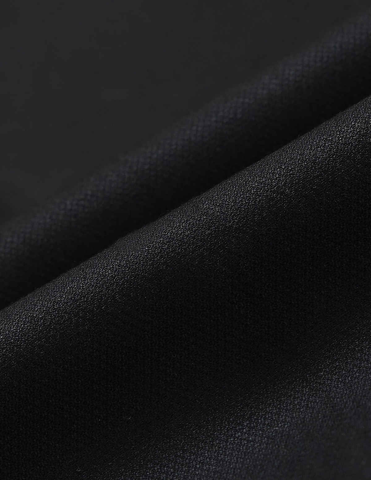 Arrow Men's Formal Easy Flex Tapered Fit Solid Trousers | Black - 36