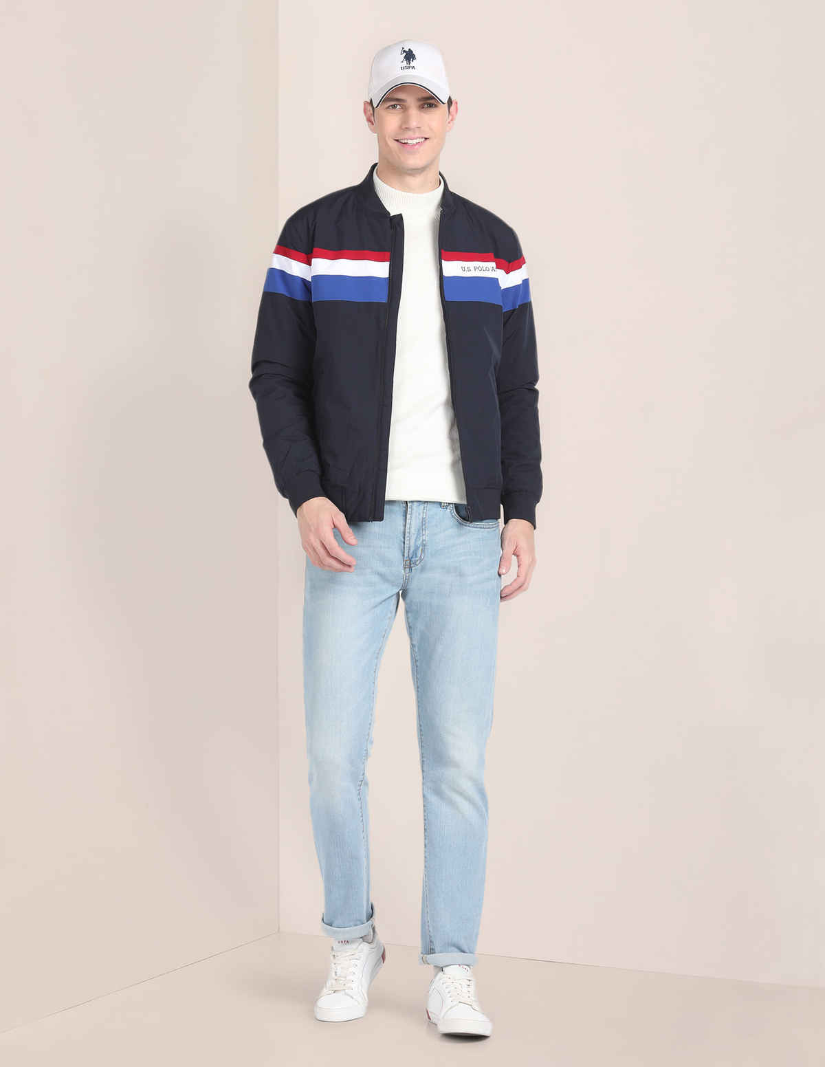 U.S. Polo Assn. Men's Jackets | Blue - M