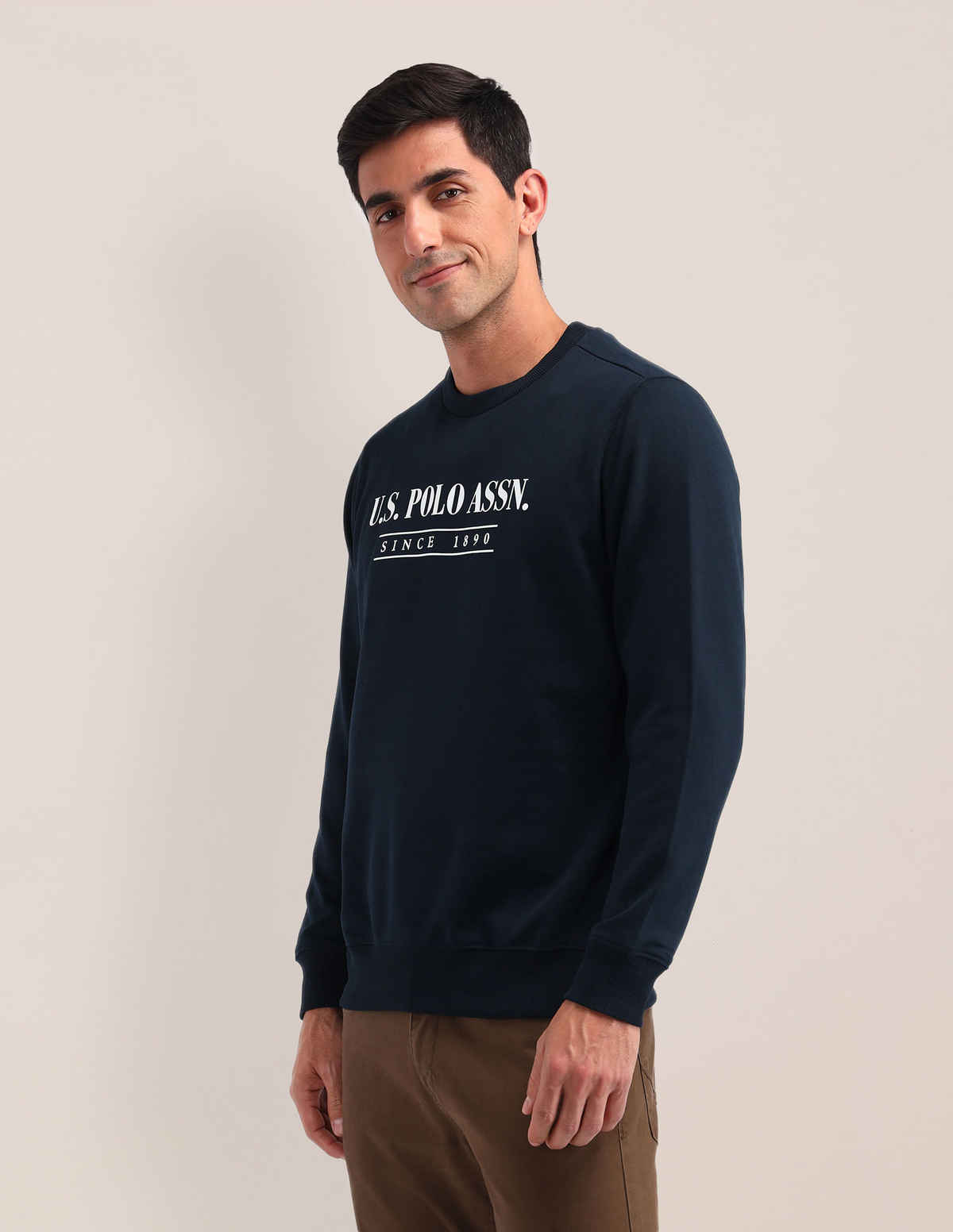 U.S. Polo Assn. Men's Sweatshirts | Blue - L