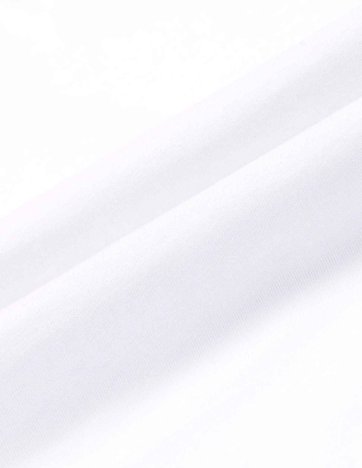 USPA Men's Solid Round Neck Lounge T Shirt - Regular Fit - White - XL
