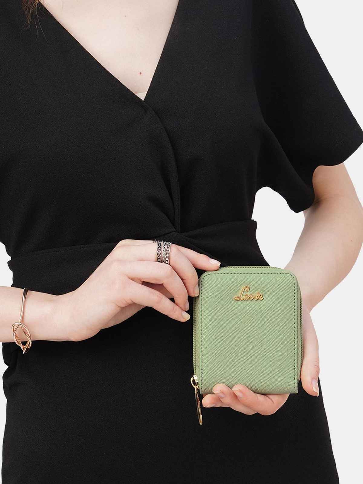 Lavie Women's Rally Pro Zipper Wallet | Mint