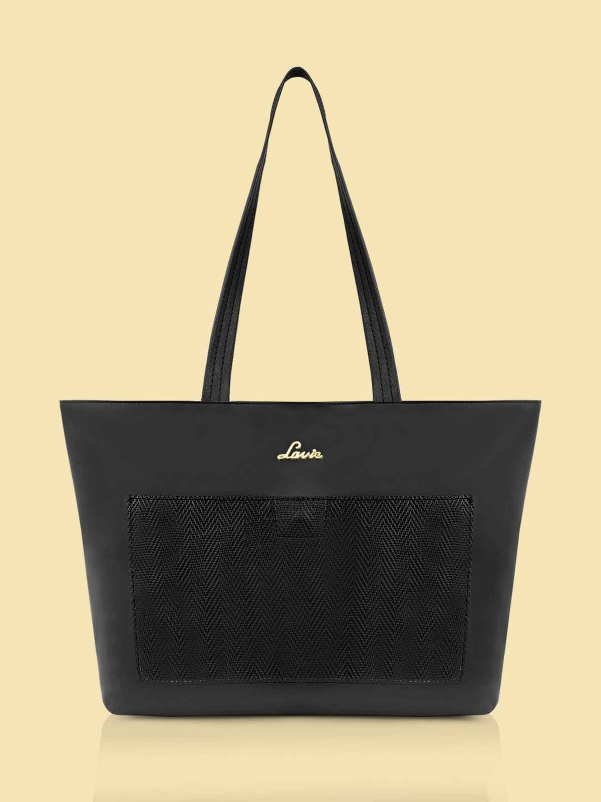 Lavie Women'S Hand Bag  (1pc) & Estailo Fashion Women'S Jewellery Rings Silver One Size  (1pc) Combo