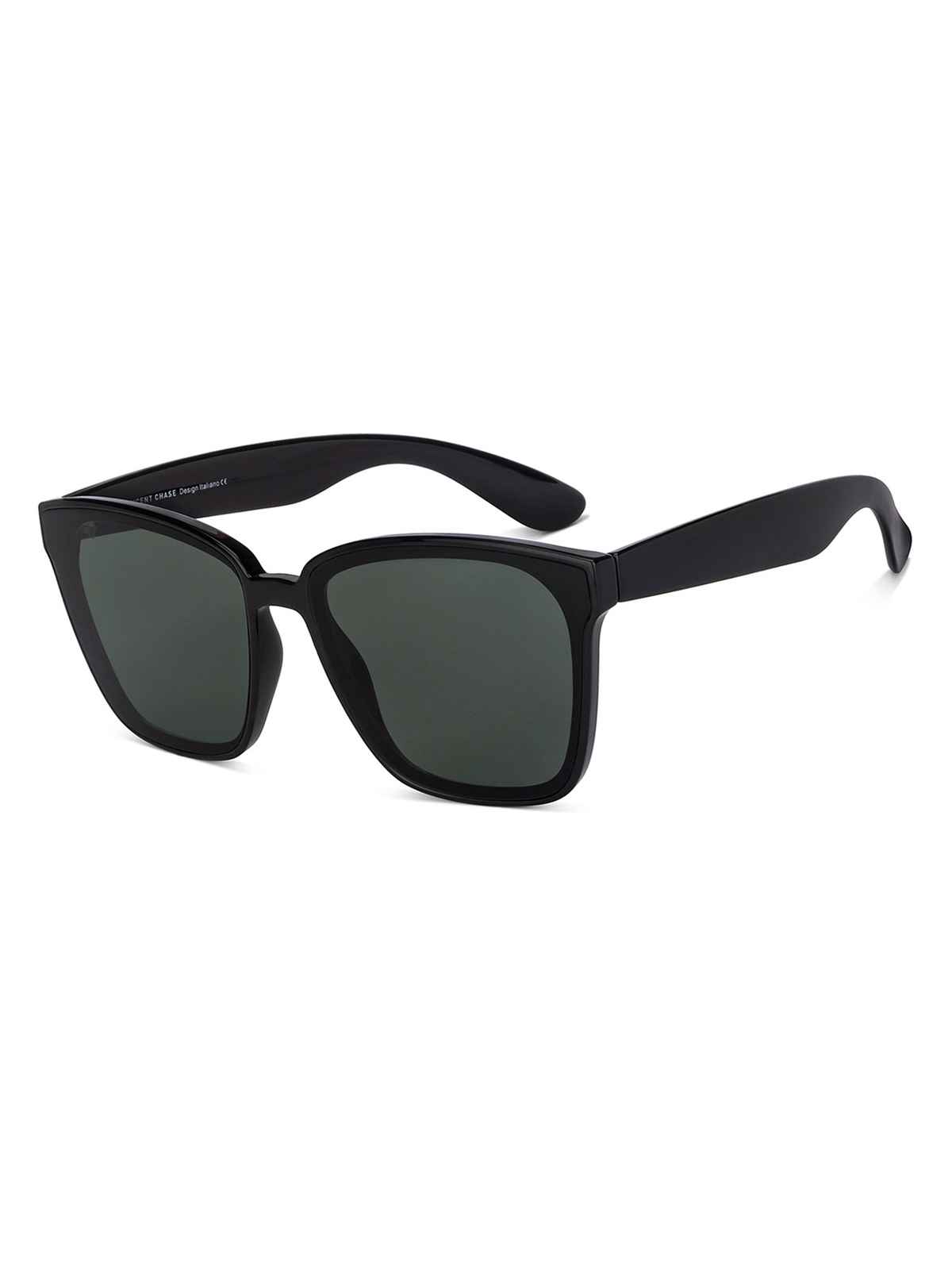 Black Green Full Rim Square Vincent Chase HAVANA VC S14526-C2 Sunglasses