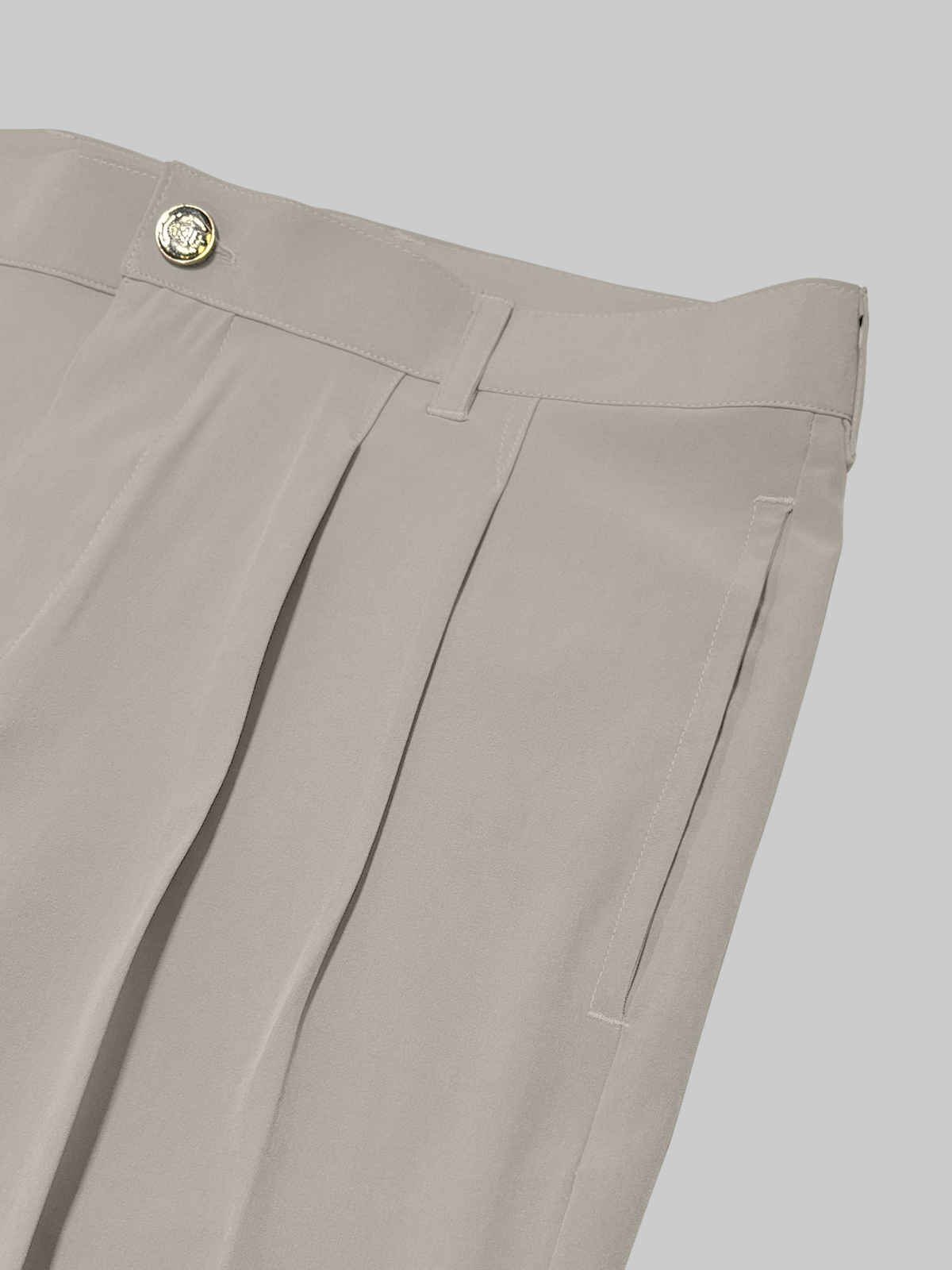 FTX Men's Relaxed Fit Lycra Blend Korean Trouser | Olive - 30