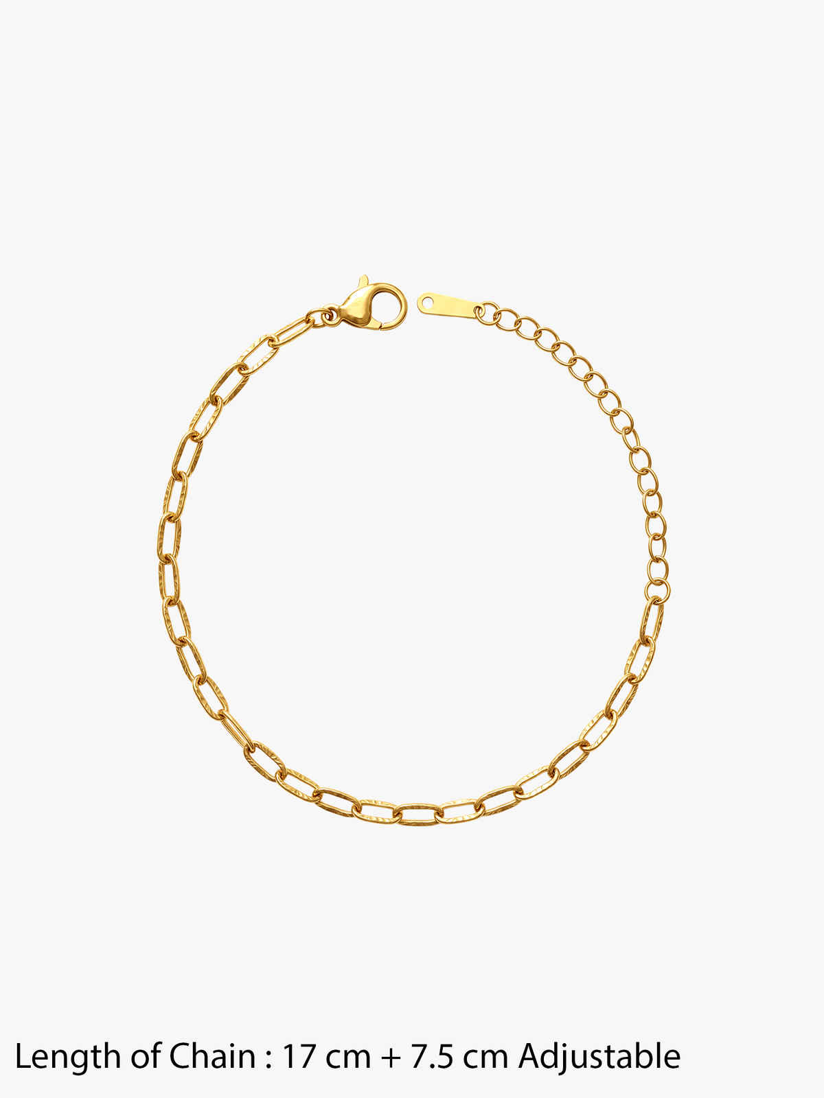 OnnMe By Giva Classic Flex Gold Plated Bracelet | Waterproof And Anti-Tarnish | OMBR0148