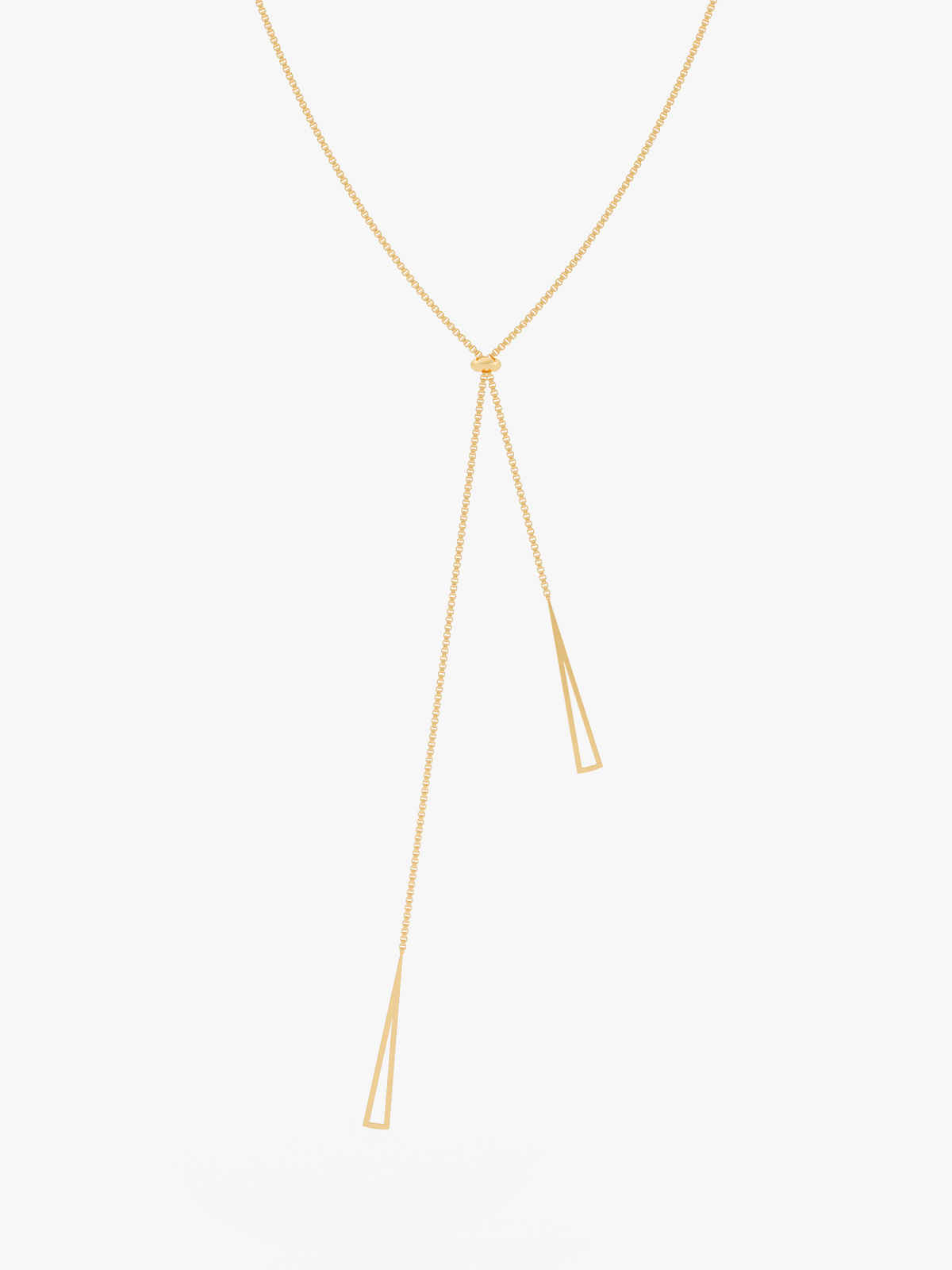 OnnMe By Giva Quiet Flex Gold Plated Lariat Necklace | Waterproof And Anti-Tarnish | OMNE0137
