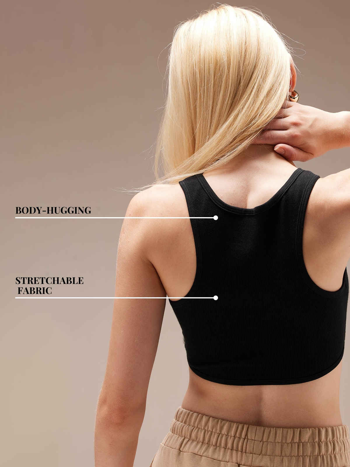 Cava Women's Rib Top All Day | Black - XS