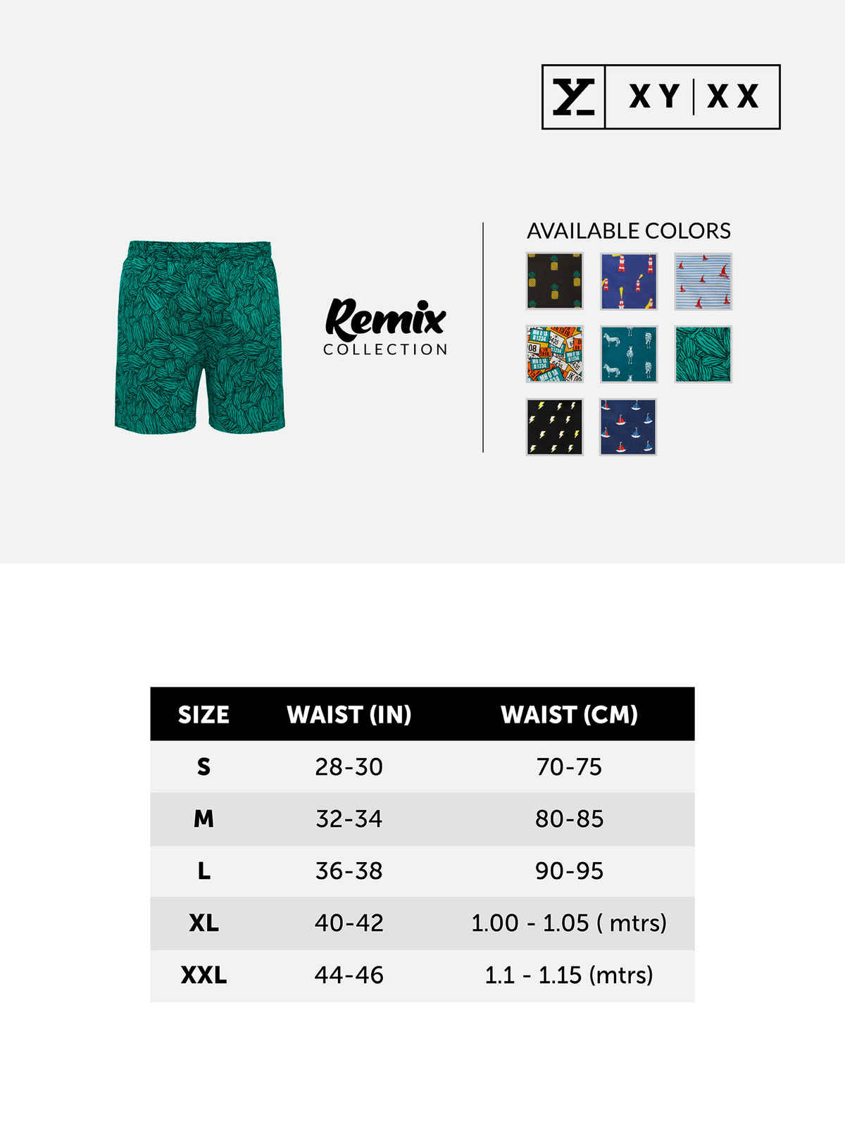 XYXX Printed Combed Cotton Boxer | Men's Inner Boxer | Plate Orange - 2XL