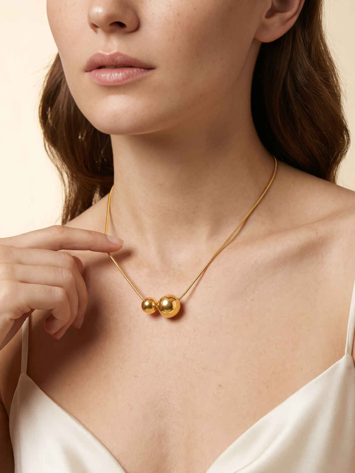 OnnMe By Giva Zero Regrets Gold Plated Necklace | Waterproof And Anti-Tarnish | OMNE0136