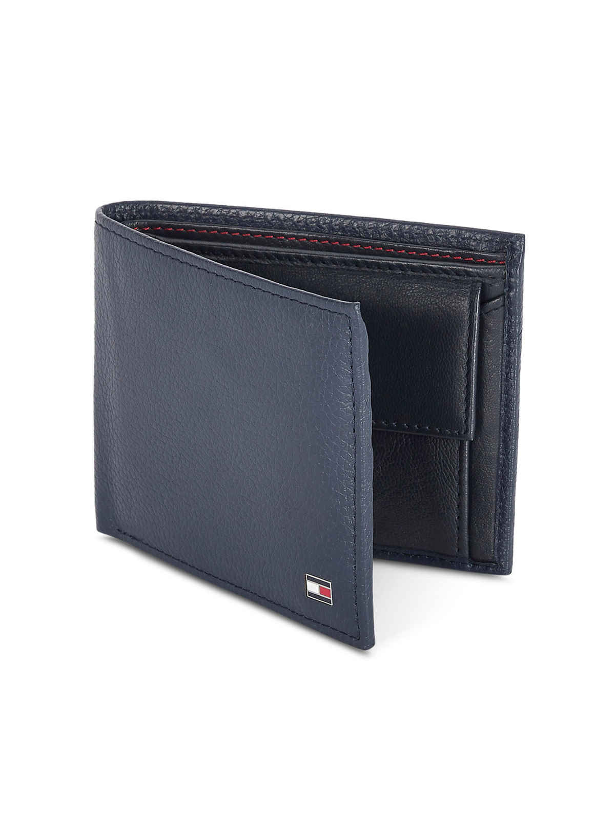 Tommy Hilfiger Felix Global Coin Wallet (1pc) & Timex Men'S Round Dial Analog Watch (1pc) Combo