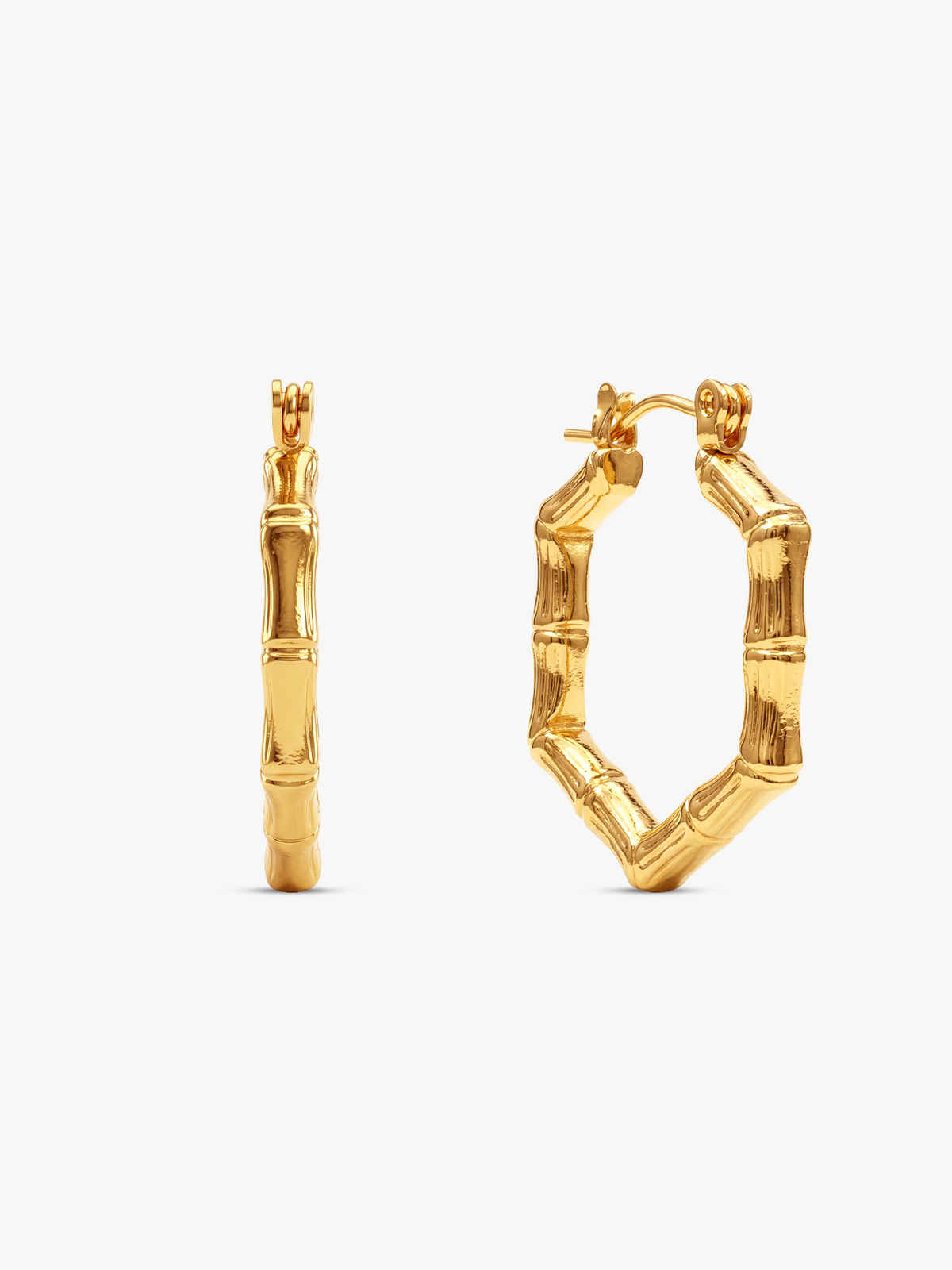 OnnMe By Giva Good Choice Gold Plated Hoop Earrings | Waterproof And Anti-Tarnish | OMER0165