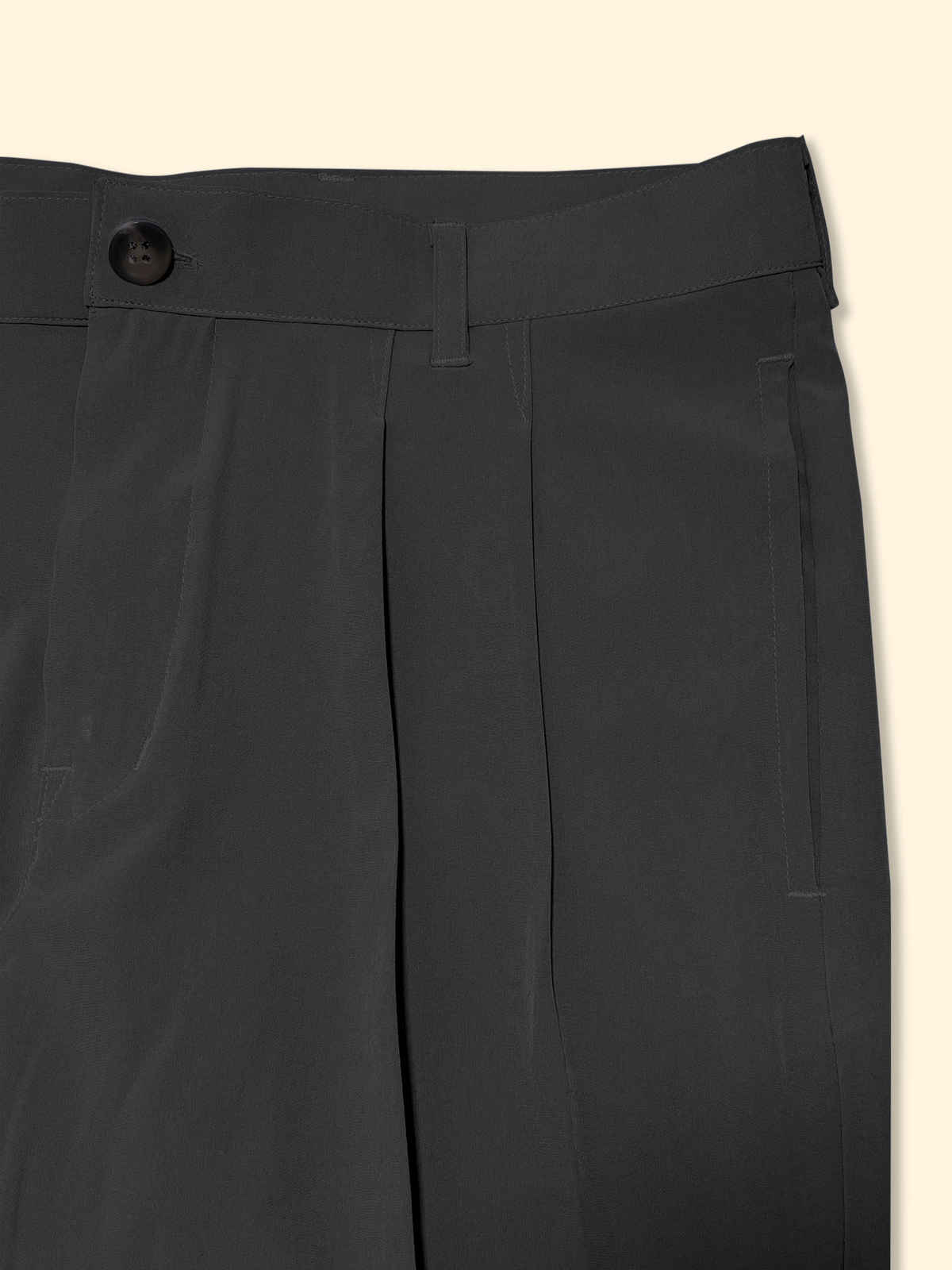 FTX Men's Relaxed Fit Lycra Blend Korean Trouser | Dark Grey - 26
