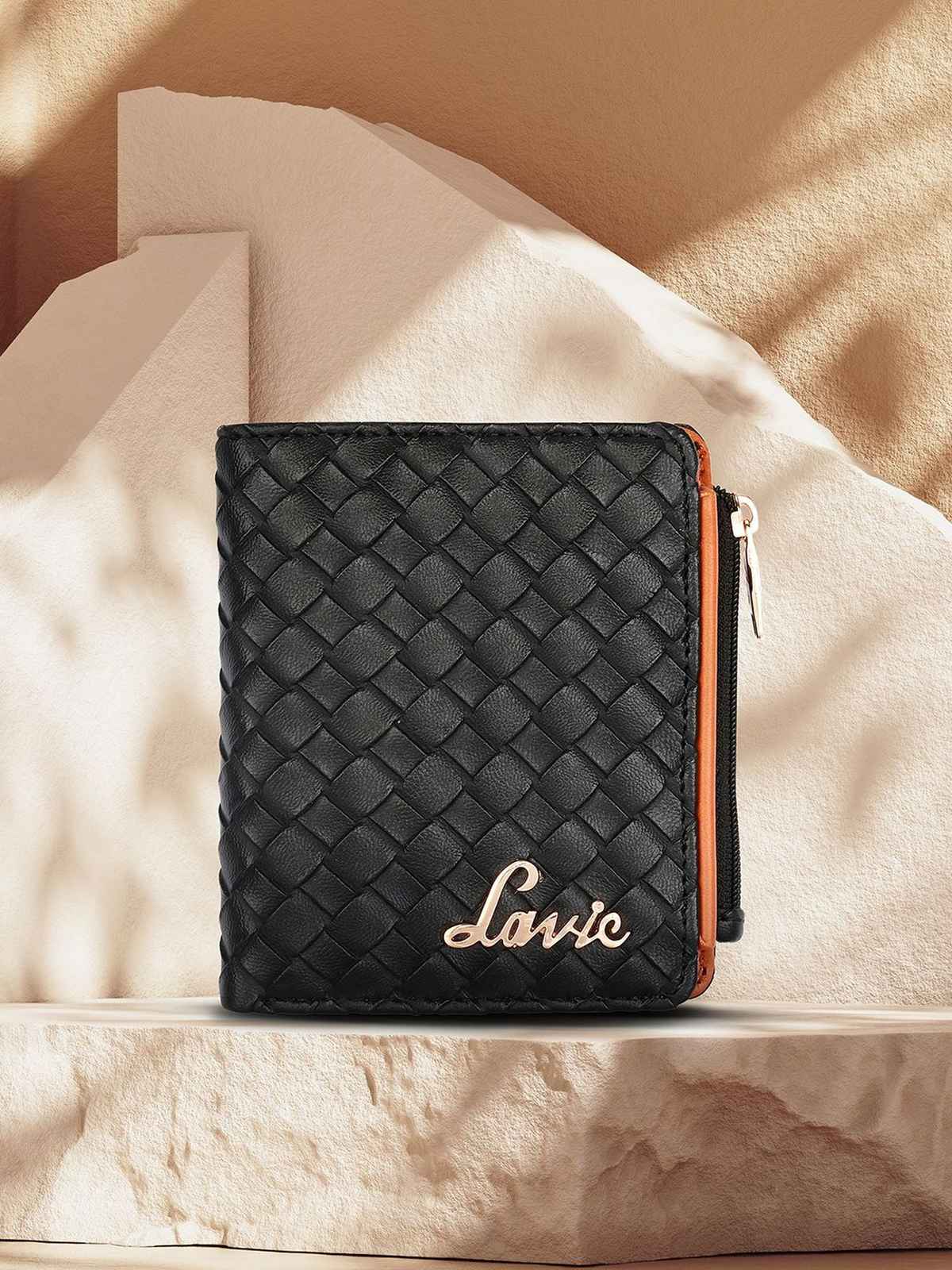 Lavie Women's Chic Bifold Wallet | Small | Black