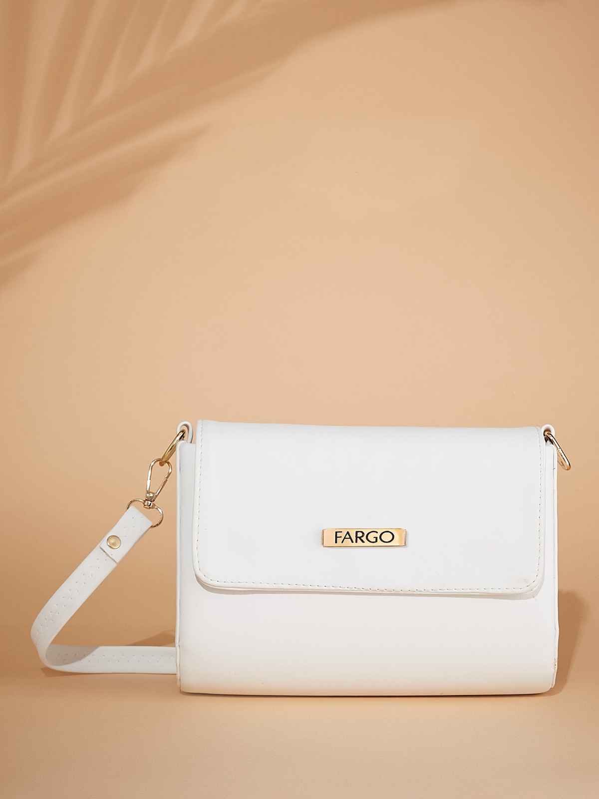 Fargo White Stylish Sling Bag | FGO-688