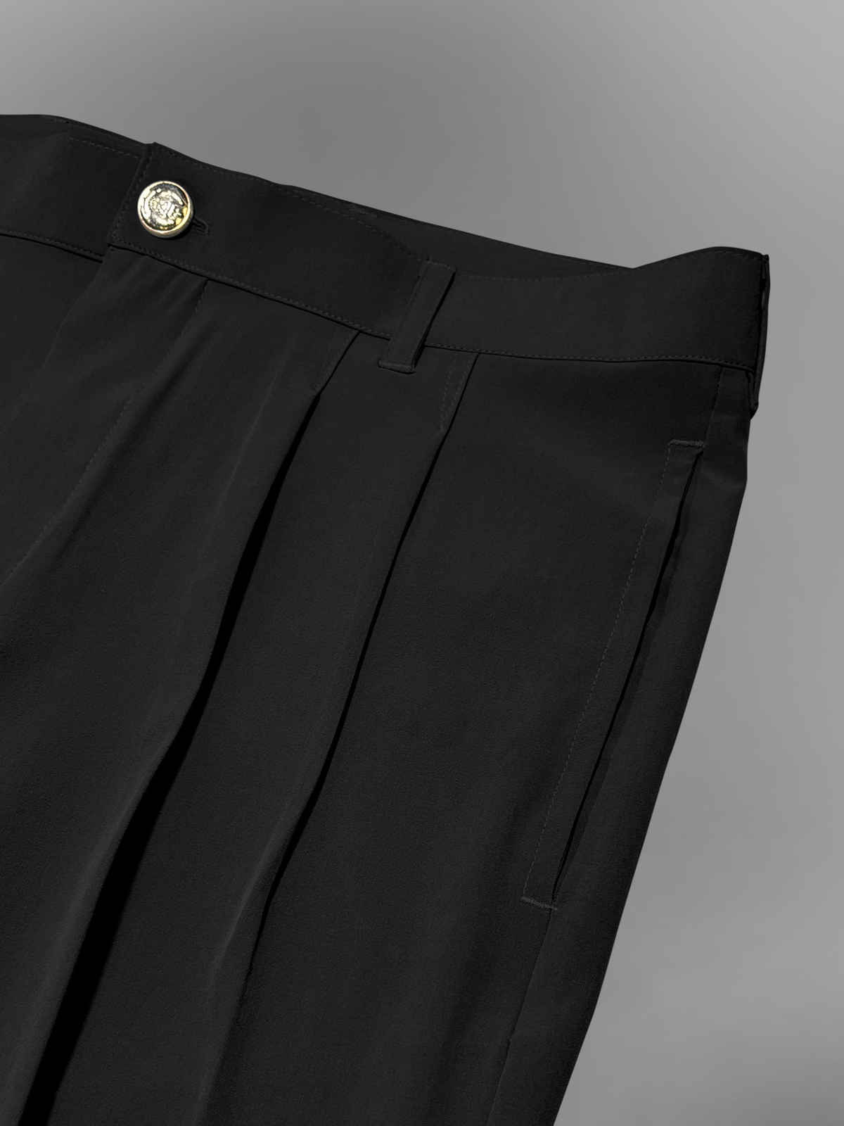 FTX Men's Relaxed Fit Lycra Blend Korean Trouser | Black - 34