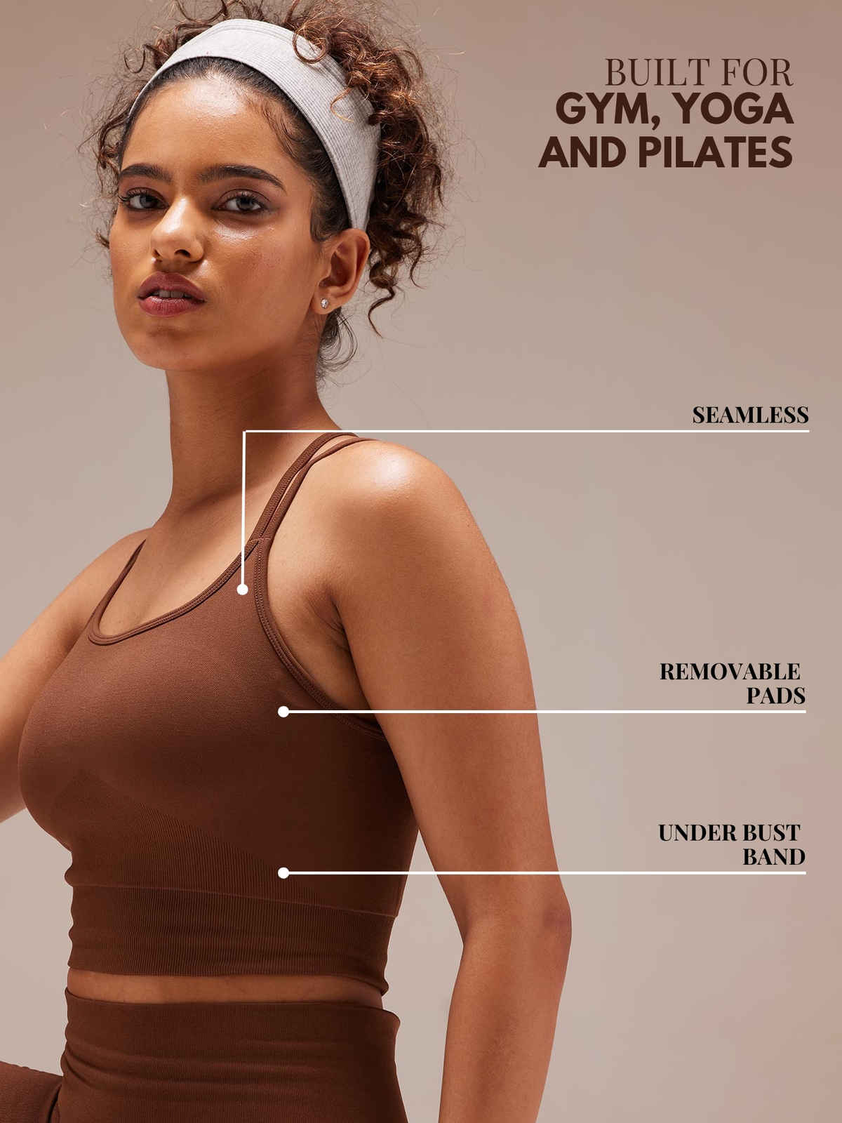 Cava Women's Brami Super Stretch | Brunette - XS