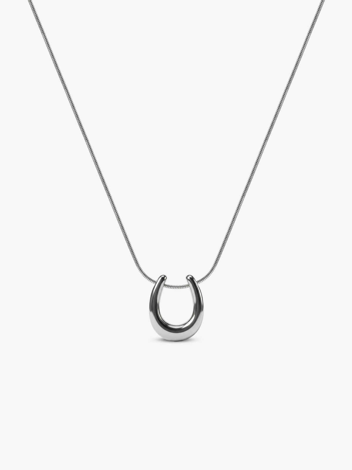 OnnMe By Giva Neck Mess Rhodium Plated Pendant | Waterproof And Anti-Tarnish | OMPD051