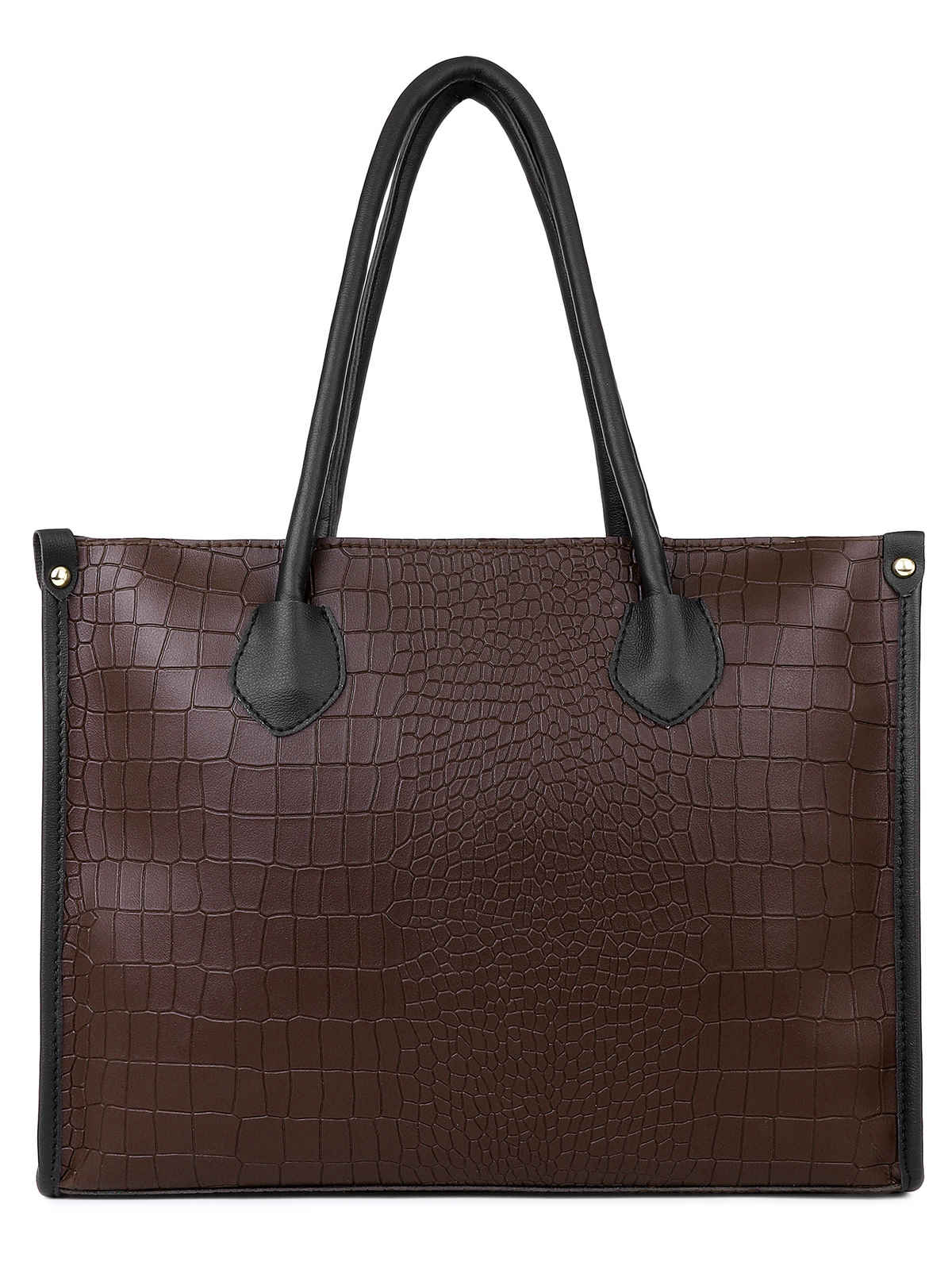 Legal Bribe Women's Crock Style Tote Bag | LB1686 | Brown